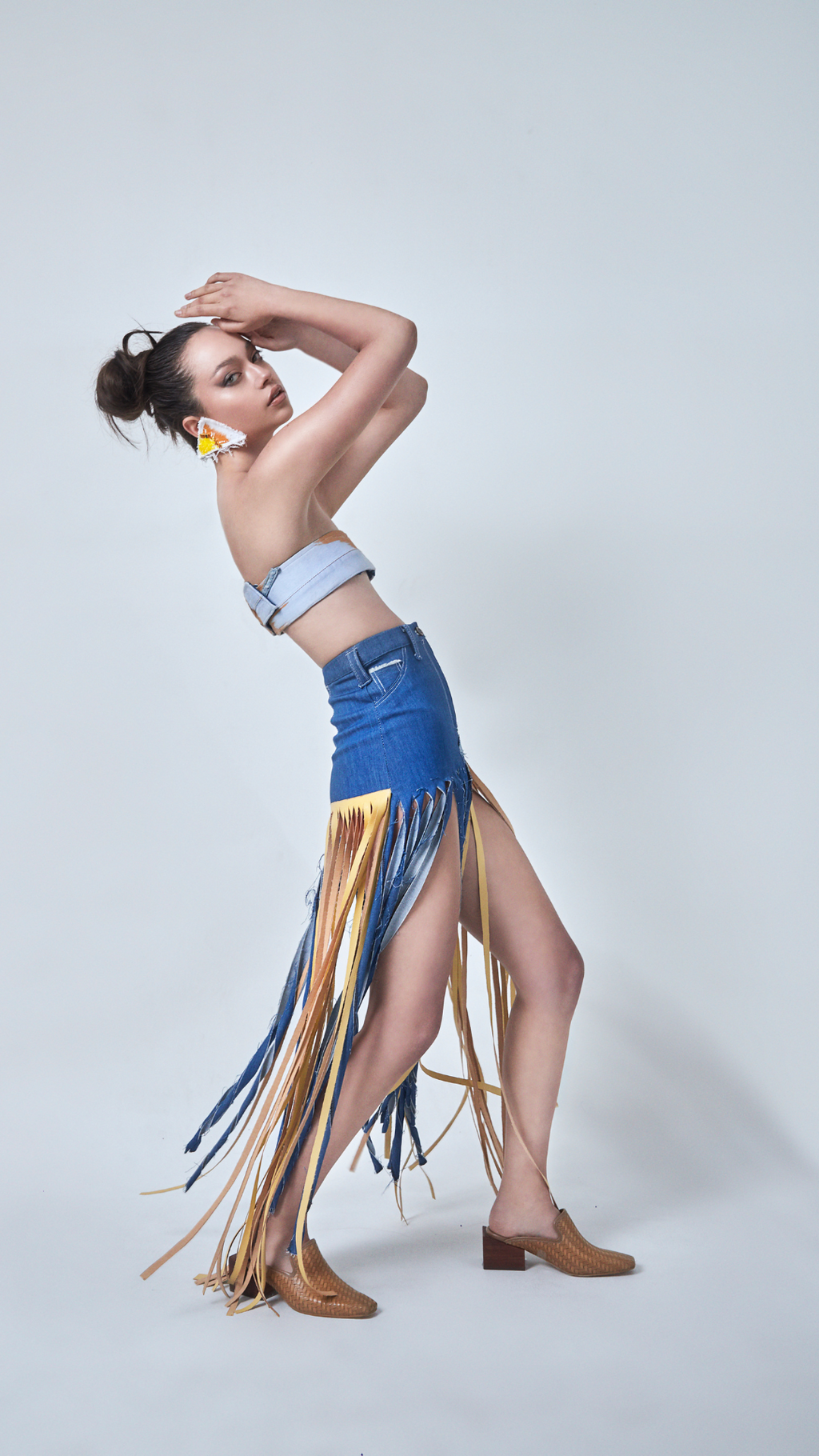 FALDA DESTROYED BLUE - Pre Order
