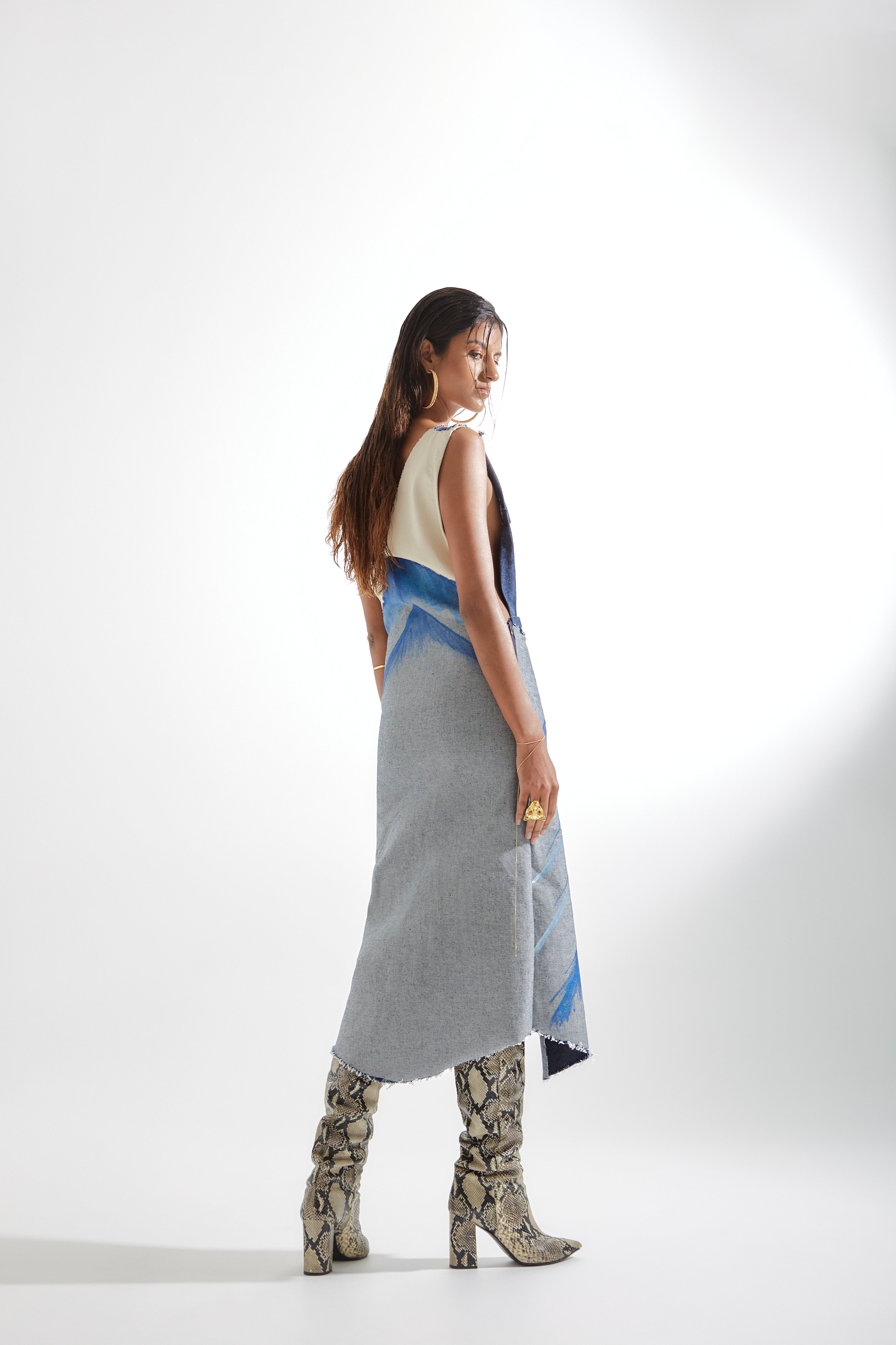 VESTIDO WILD BLUE - Pre Order